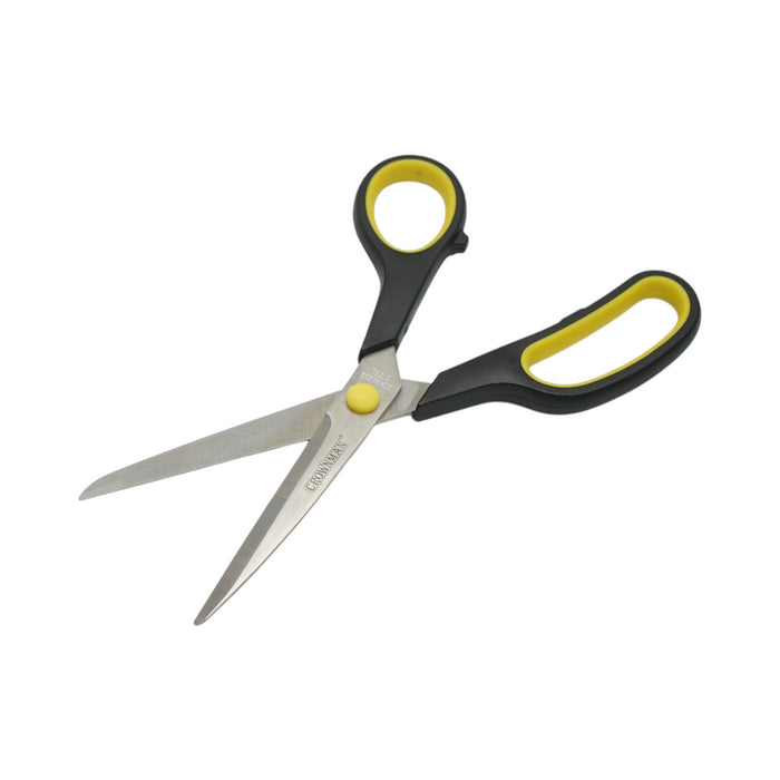 Forbici universali Crownman 215mm in acciaio inox, impugnatura ergonomica in PP+TPR