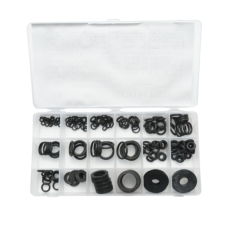 Kit di 195 O-ring in pollici