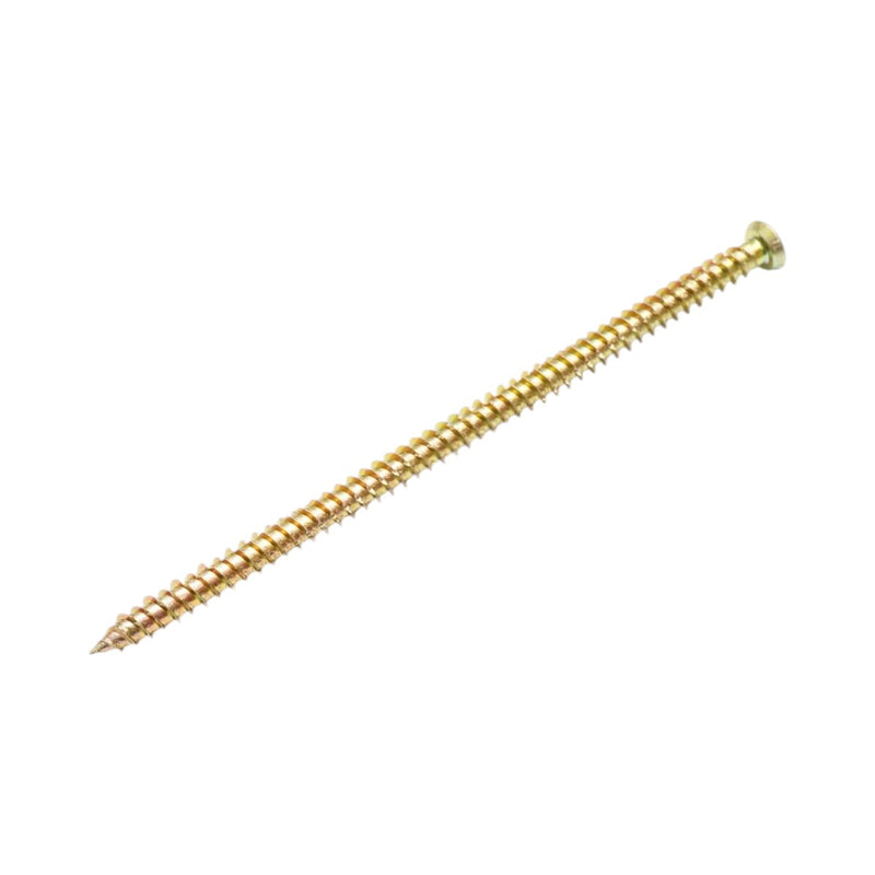 Vite per il fissaggio di serramenti 7,5x152 mm, Torx TX30, acciaio zincato giallo, 100 pz/scatola