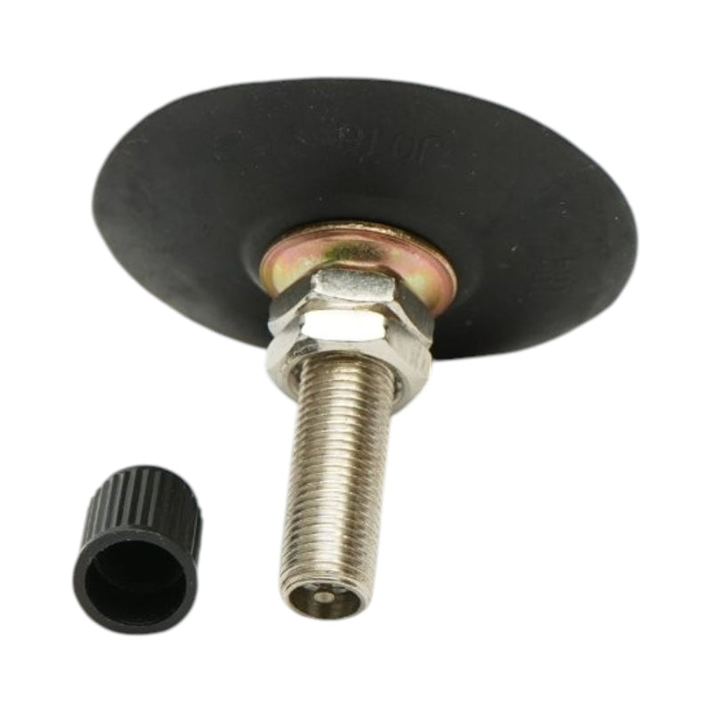 Valvola per camera d'aria TR4 con base larga da 44 mm