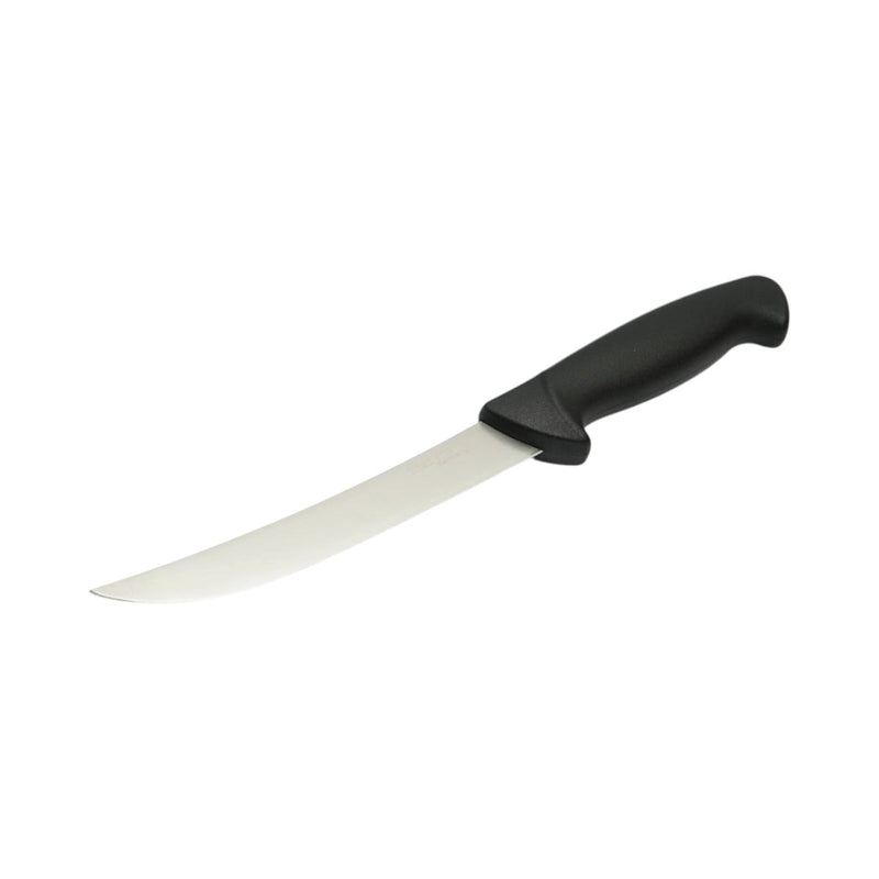 Coltello professionale curvo per disosso da 15 cm, lama in acciaio 5Cr15MoV, manico in PP nero Breckner Germany