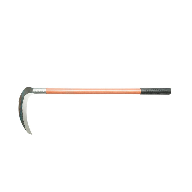 Falce professionale a manico lungo (55 cm) con lama curva (32 cm) Breckner Germany