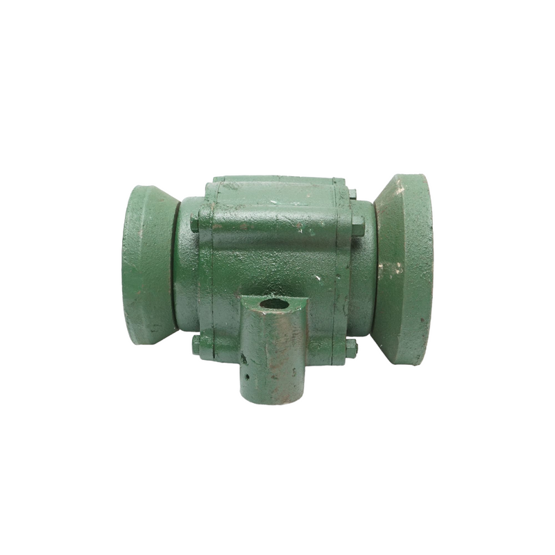 Gruppo cuscinetto per disco completo con cuscinetti 32015 e semiboccole – foro quadro da 40 mm – interasse fori 155 mm.