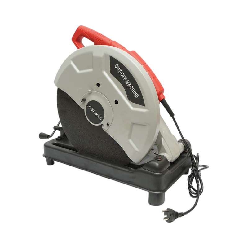 Sega professionale per il taglio dei metalli, 1800 W, 220 V, disco da 355 mm, taglio angolare da 0° a 45°.