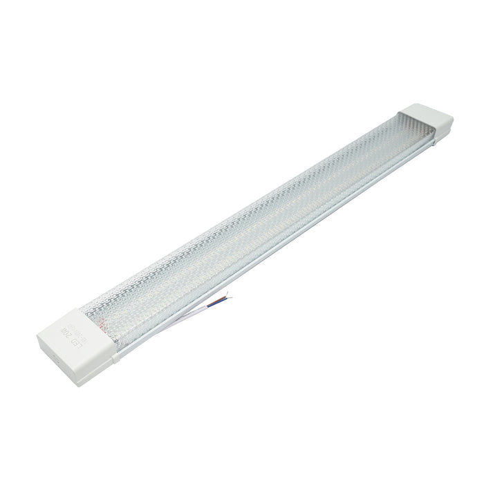 Lampada da parete lineare a LED 20W, 220V, 600x62x25mm IP20