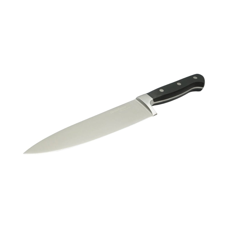 Coltello da chef professionale da 20 cm, lama in acciaio 5Cr15MoV, manico in ABS nero Breckner Germany