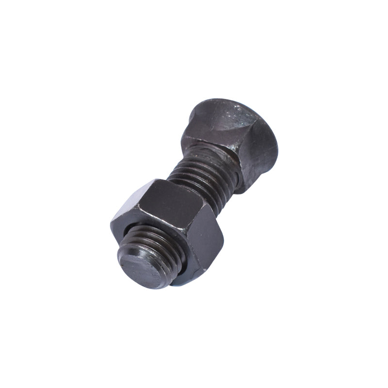 Bullone a testa tonda e sottotesta quadro M16x40 mm con dado