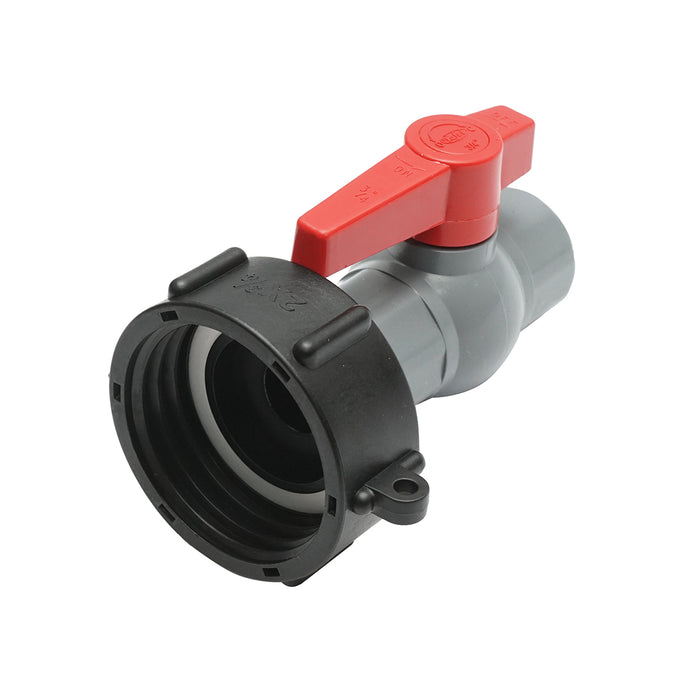 Adattatore con rubinetto 3/4 pollici per IBC.