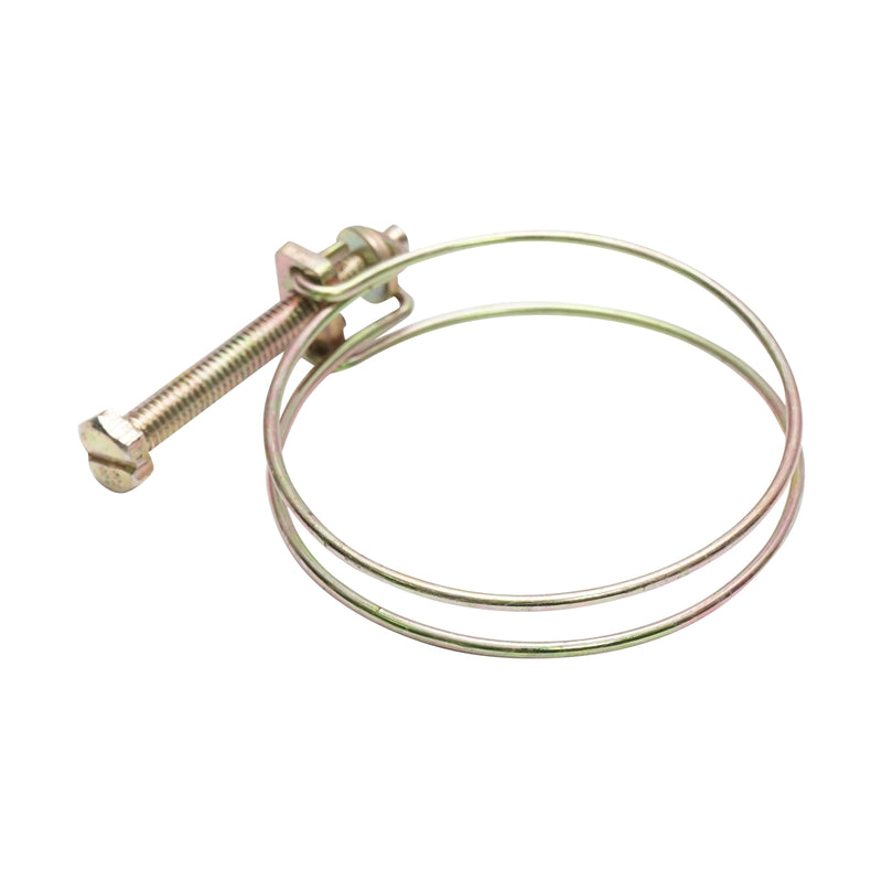 Fascetta stringitubo in filo metallico da 55-60 mm con vite M6x60 mm Breckner Germany