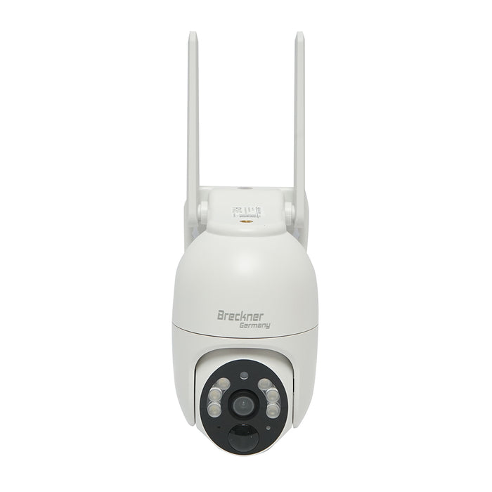 Telecamera di sorveglianza 2 MP con pannello solare e batteria da 18.000 mAh, scheda SIM 4G, rotazione 360° PTZ, rilevamento umano PIR e applicazione Ubox