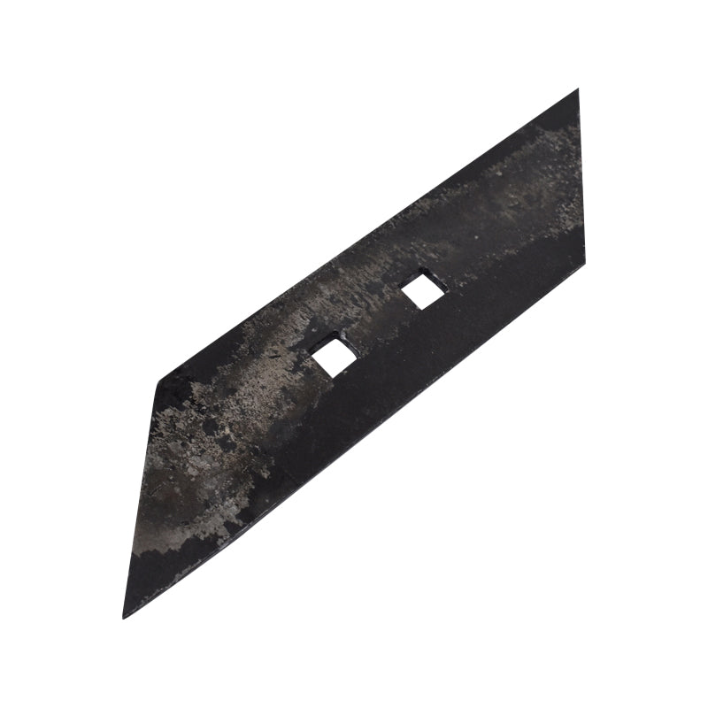 Vomere sinistro 20x6,5 cm per assolcatore BY39, interasse fori 40 mm