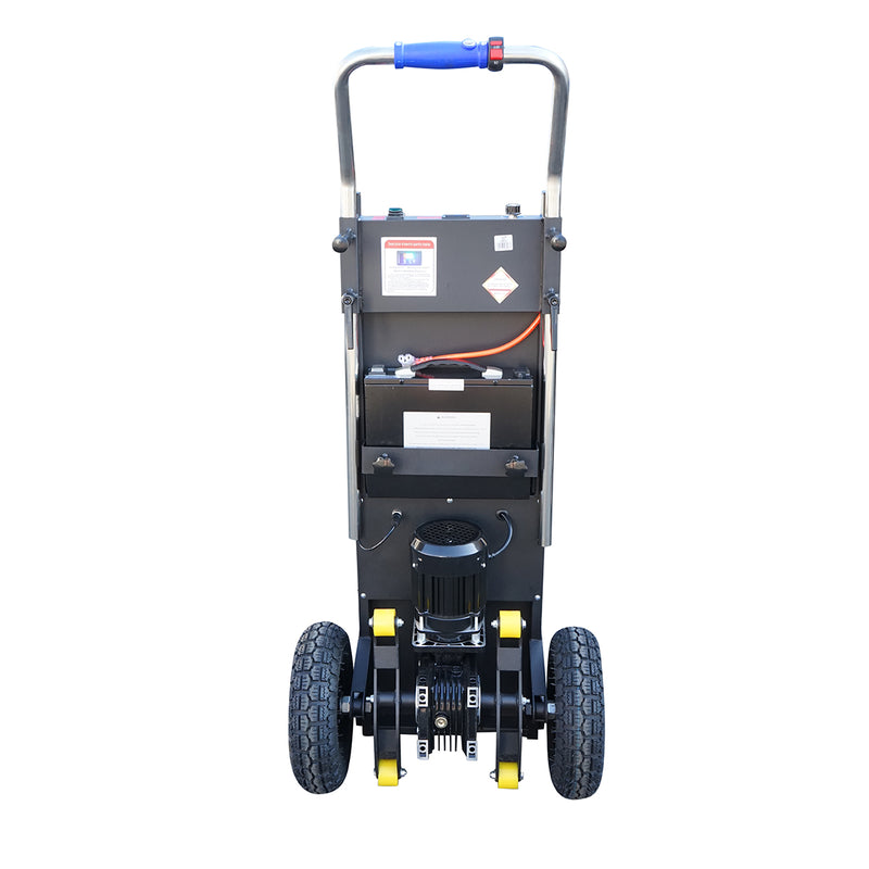 Carrello elettrico saliscale per carichi da 1500 W, portata massima 200 kg