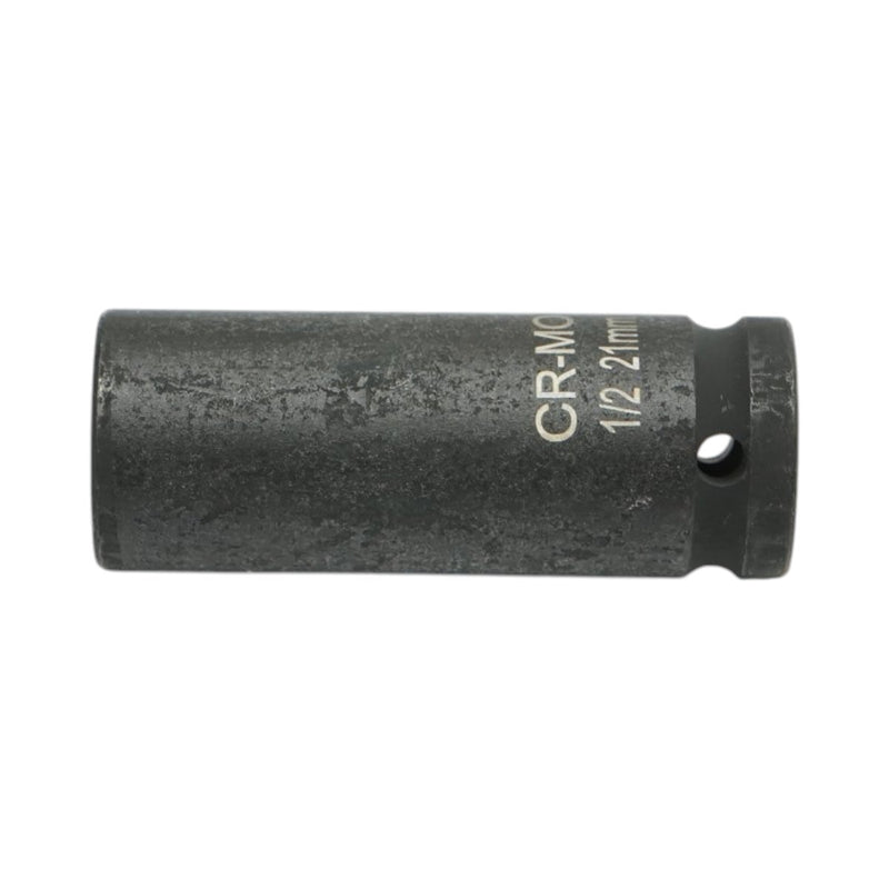 Bussola a impatto lunga 21 mm, lunghezza 78 mm, attacco quadro da 1/2", Cr-Mo Breckner Germany