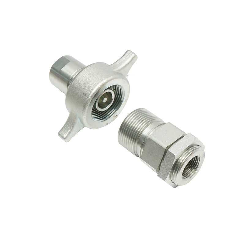 Set di raccordi rapidi a vite da 3/4" (femmina/maschio)