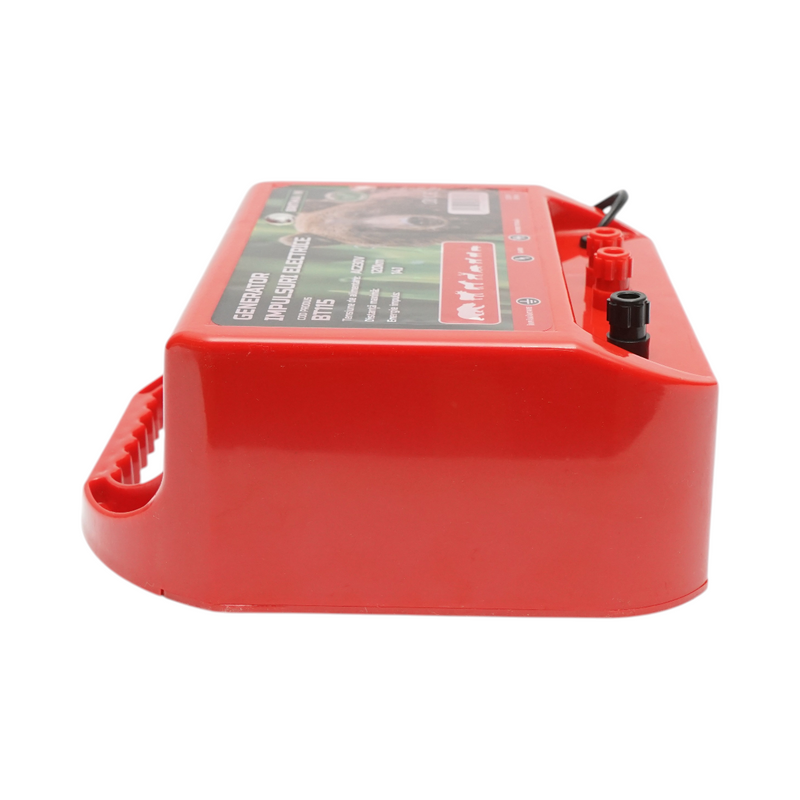 Dispositivo generatore di impulsi 14 Joule, 220V, 120 km per recinzione elettrica Britmann
