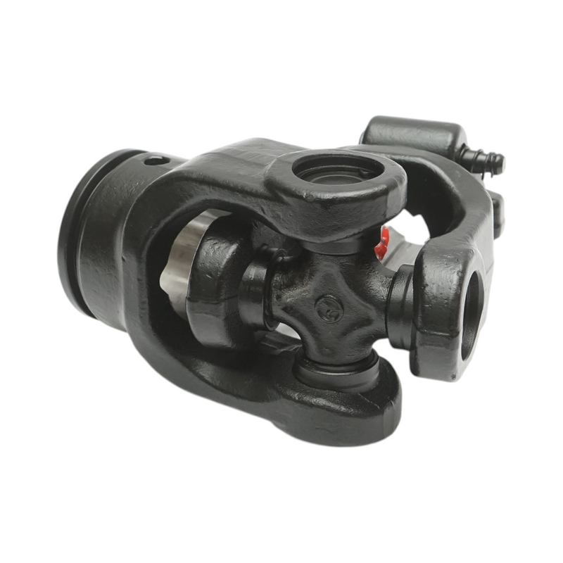 Giunto cardanico completo FCF L4 T4, con crociera 27 × 75 mm e tubo profilato a limone da 48 mm