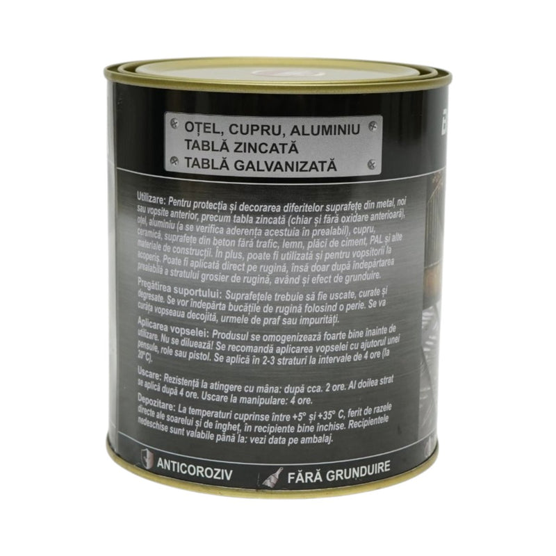 Smalto anticorrosivo 3-in-1 Amazone, arancione (2107), 750 g, per metallo, applicabile direttamente sulla ruggine, a base d'acqua. Breckner Germany