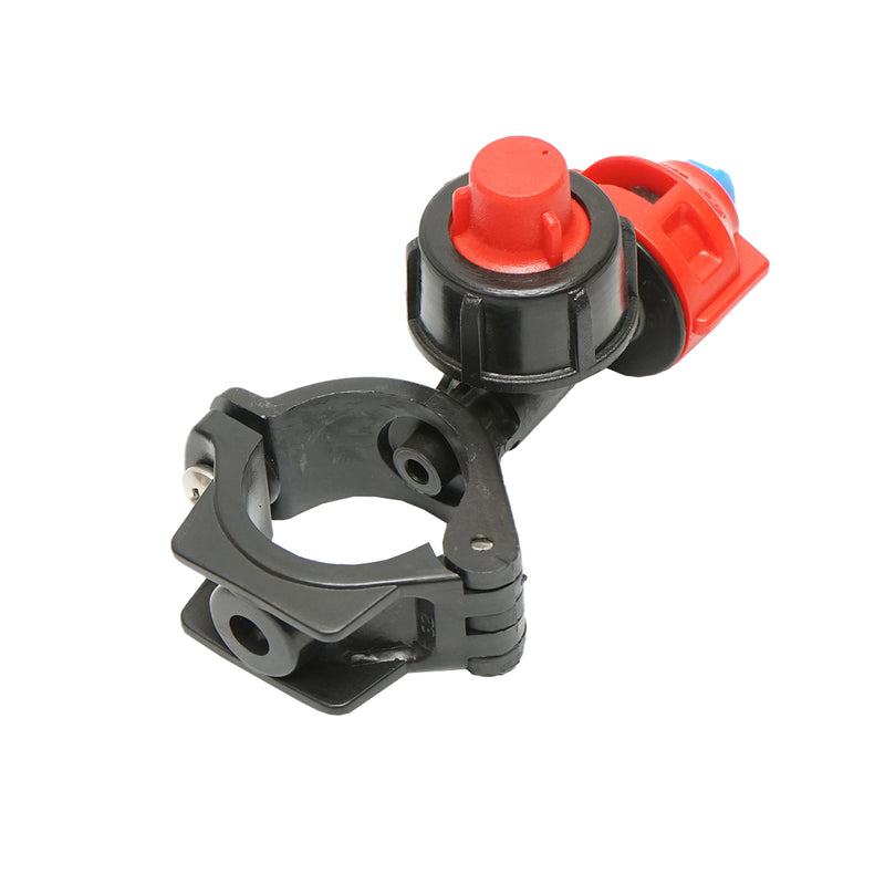Gruppo spruzzatore completo con ugello e valvola antigoccia per tubo da Ø32 mm (irroratrice per diserbo)