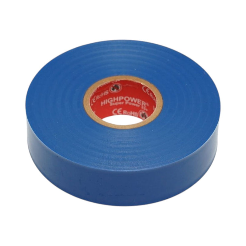 Nastro isolante in vinile blu 19 mm x 20 m Premium Super Power 33+ HighPower