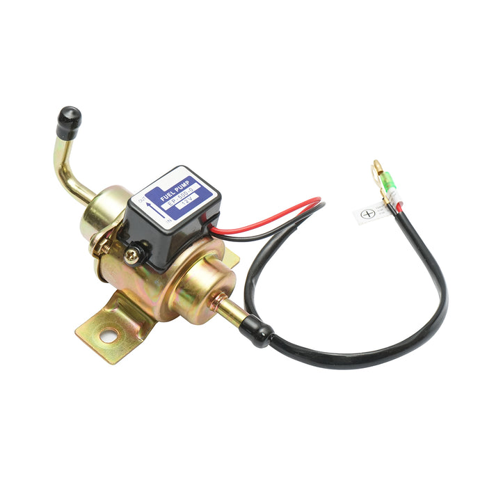 Pompa alimentazione carburante, elettrica, universale, 12V, L=130mm, fi 8mm per diesel/benzina OEM YK-3107, EP-500-0