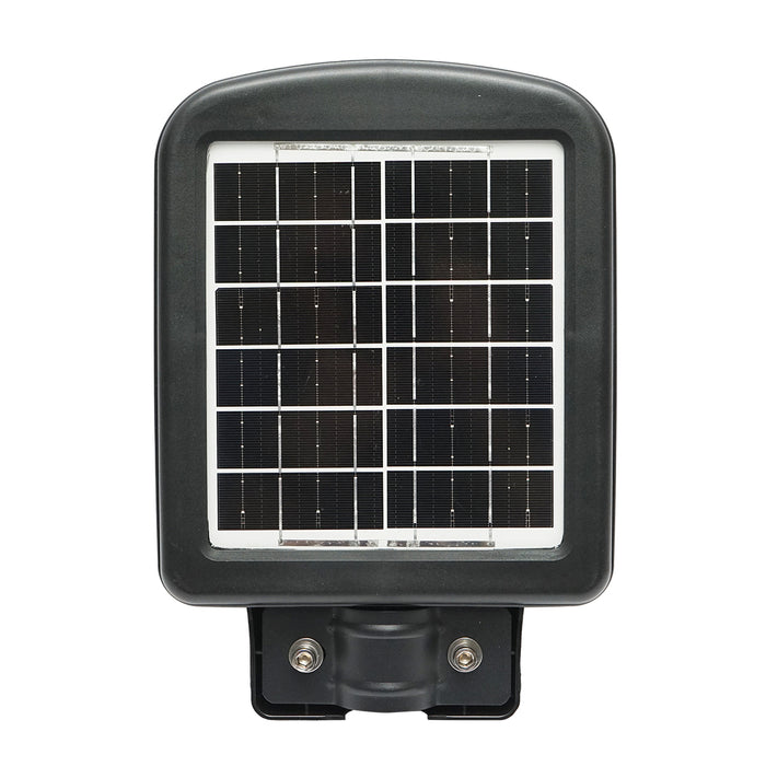 Lampada solare illuminazione stradale a LED 50W, 6500K, IP65 con pannello solare, sensore di movimento e telecomando