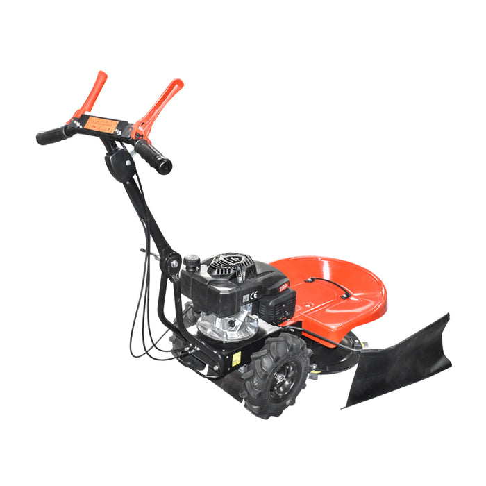 Motofalciatrice rotativa con motore da 173cc, 3 kW, larghezza di lavoro 580mm, 3 lame, Motofalciatrici con lame rotanti Breckner Germany