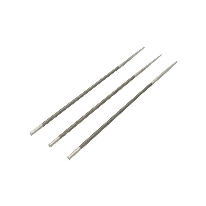 Set di 3 lime tonde per affilatura motoseghe 4,8x200 mm Breckner Germany