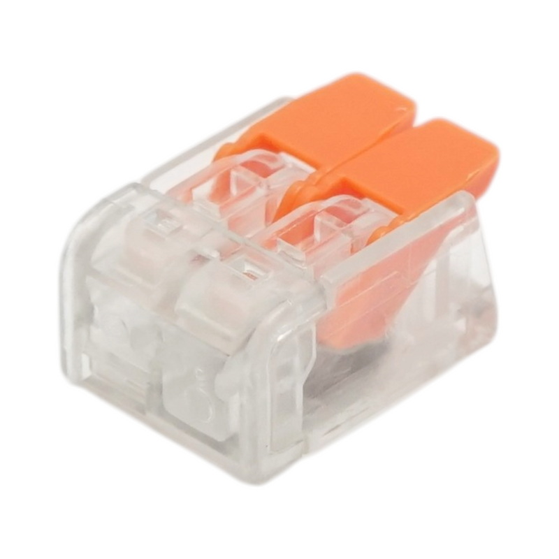 Connettore rapido per cavi elettrici 2 poli, 0,14-4 mm², 32 A, 450 V Longroad