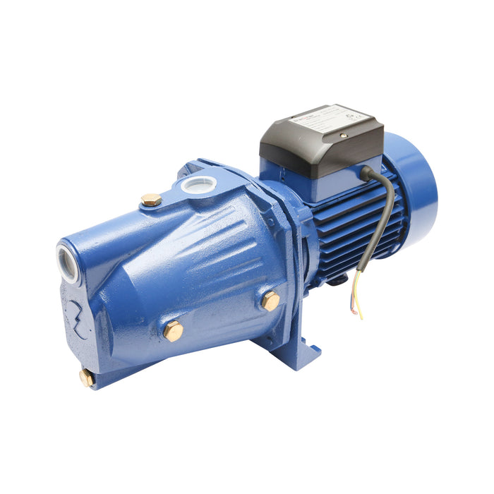 ELETTROPOMPA PERIFERICA, Pompa d'acqua di superficie, 750W, portata 53 L/min, altezza 54 m, IP44, 220V, modello JET100L Breckner Germany