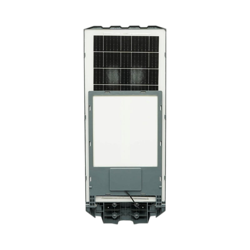 Lampione stradale solare a LED da 800 W con pannello solare da 40 W, batteria LiFePO4 da 30.000 mAh, sensore di movimento, telecomando e supporto per palo (IP65) Breckner Germany