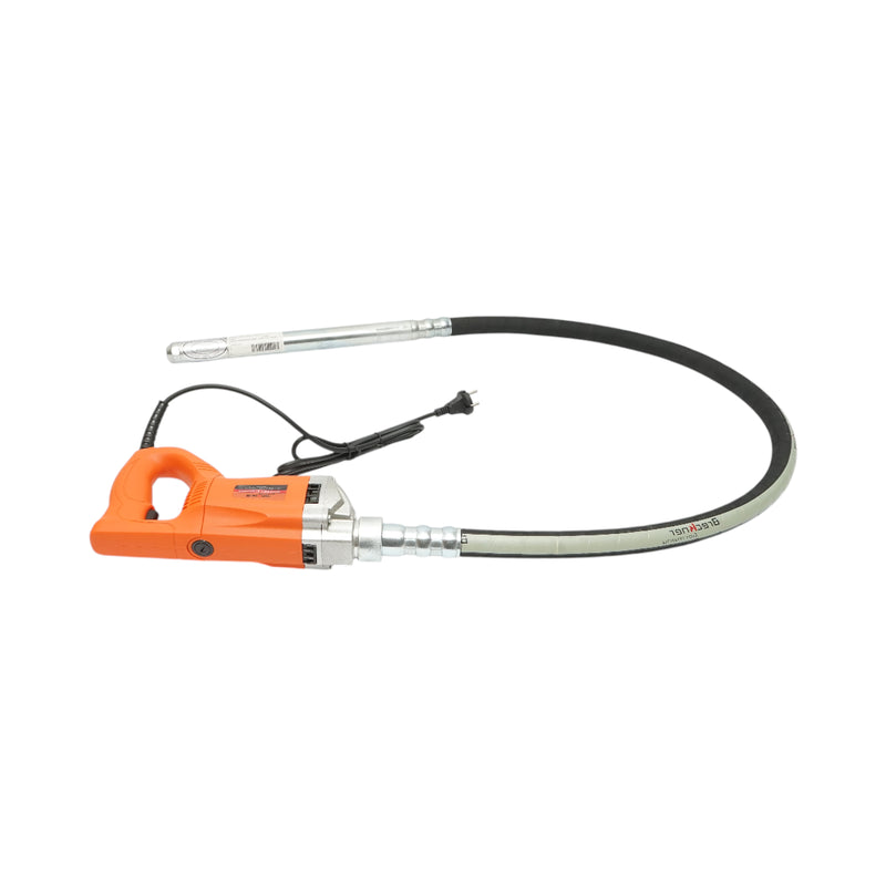 Vibratore elettrico portatile per calcestruzzo 1600 W, 220 V, albero flessibile da 2 m, testa da 35 mm, 5000 giri/min Breckner Germany
