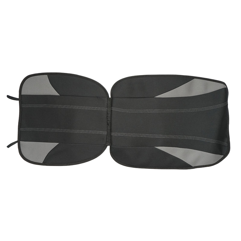 Coprisedile universale 104x45 cm nero-grigio Breckner Germany