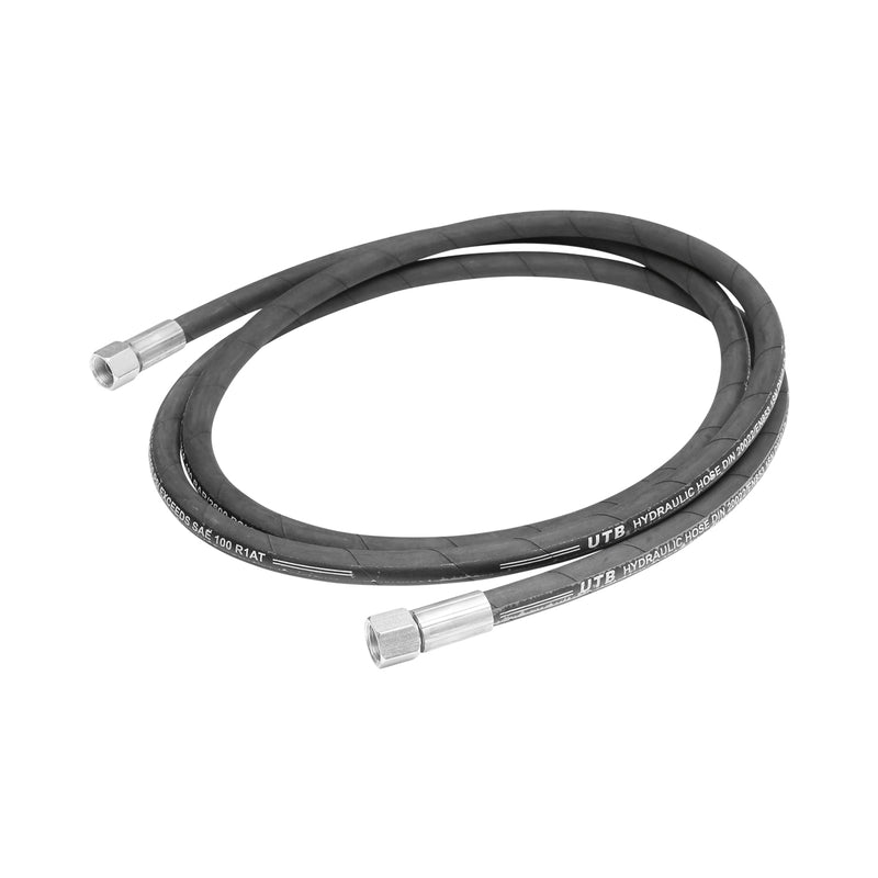 Tubo ad alta pressione 2SN DN10 con raccordi pressati idraulicamente, L = 3000 mm (riduzione M20x20)