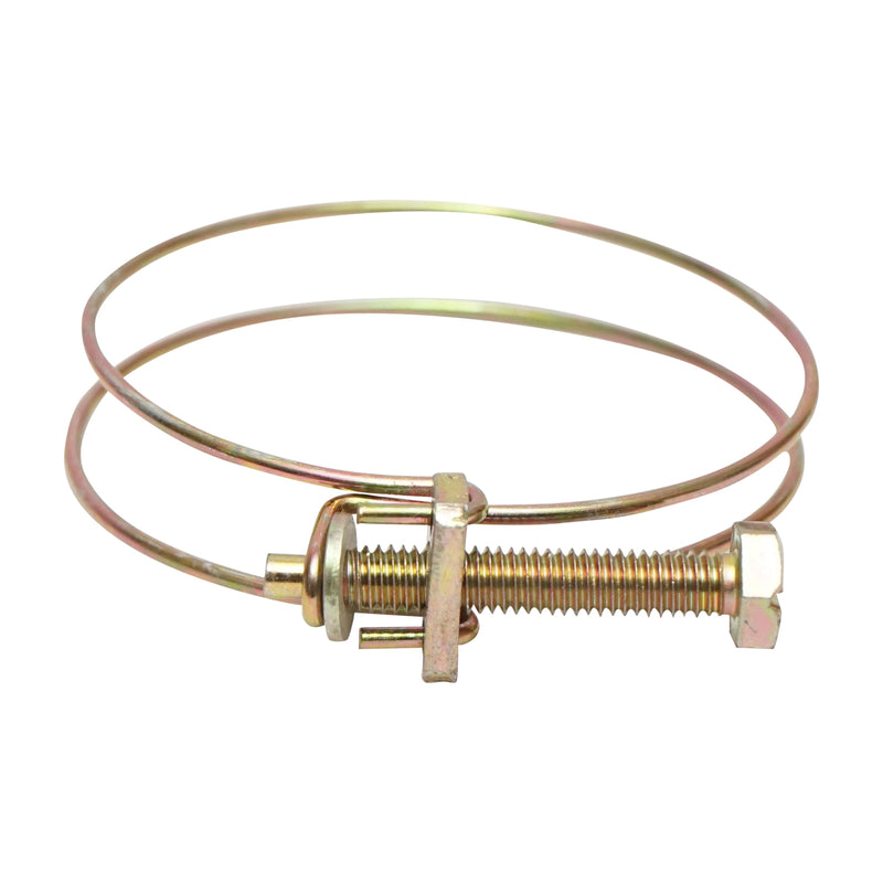 Fascetta stringitubo in filo metallico da 60-65 mm con vite M6x60 mm Breckner Germany