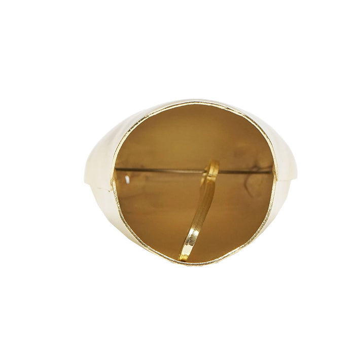 Campanaccio per ovini e bovini, 7 cm, dorato