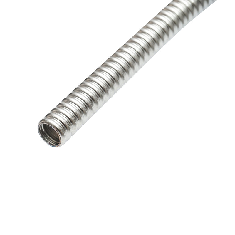 Rotolo da 50 m di tubo flessibile corrugato in acciaio inox DN12 per impianti solari residenziali