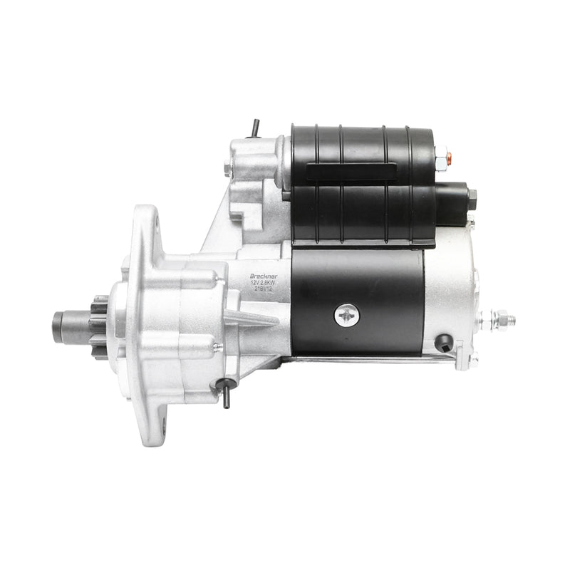 Motorino di avviamento 12V, 2,8 kW per Massey Ferguson, Perkins; codici OEM: 1680064M1, 1680065M1, 1680065M3, 1903119M91, 26264R, 3597426R2, 3930505R1, 535388M91, 579395M91, 887057R2, 123708106