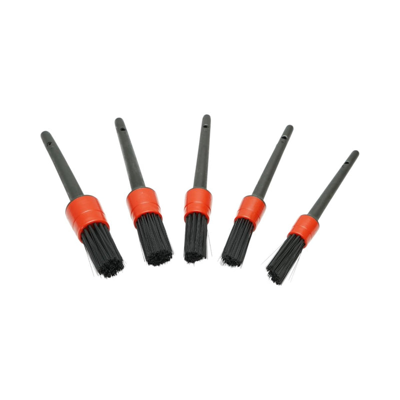 Set di 5 spazzole per la pulizia e i dettagli degli interni auto (20-40 mm) Breckner Germany