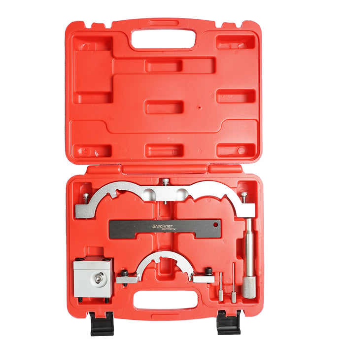 Set per il blocco e il fissaggio della distribuzione per motori OPEL 1.0, 1.4, 1.6l, Breckner Germany