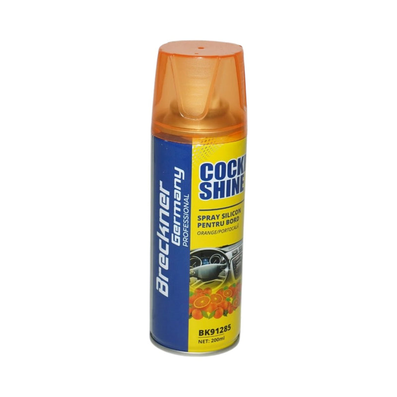 Spray antistatico al silicone per cruscotti, profumazione all'arancia, 200 ml Breckner Germany