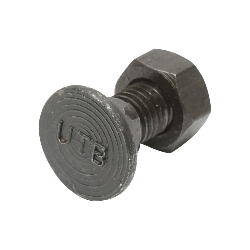 Bullone a testa svasata M12x35 e dado, con sottotesta quadro da 12 mm