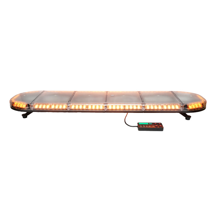 Barra luminosa rotante 12-24V con luce gialla 1290x275x125mm Breckner Germany