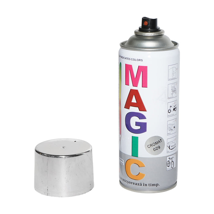 Spray vernice Magic cromato metallizzato 029, 450 ml