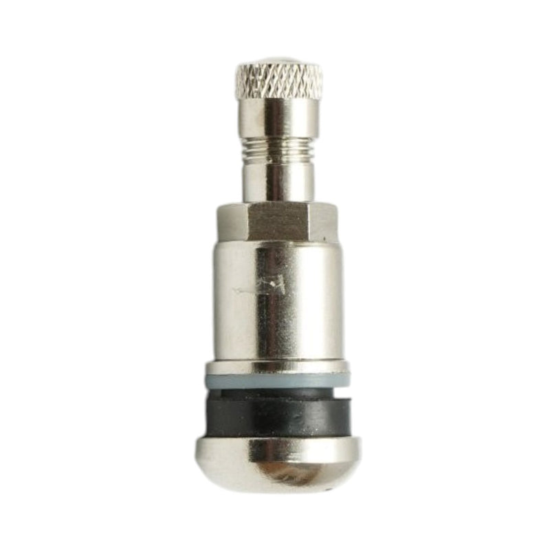Valvola per cerchi tubeless in ottone cromato da 45 mm TR413 MS525AL