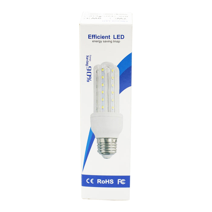 Lampadina LED E27 9W 220V in vetro