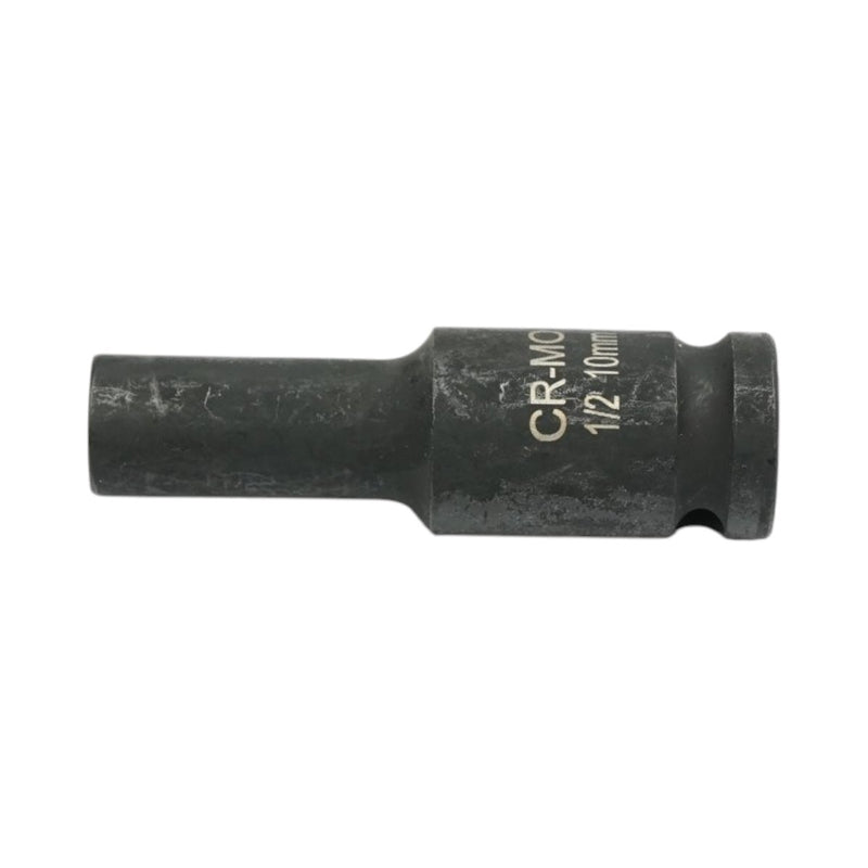 Bussola a impatto lunga da 10 mm, 78 mm, attacco quadro da 1/2", Cr-Mo Breckner Germany
