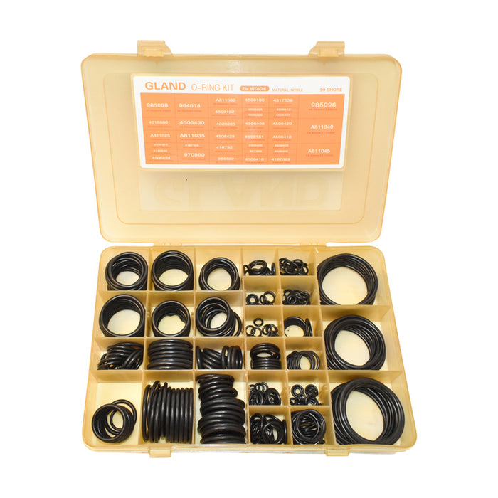 Kit O-ring Hitachi da 383 pezzi