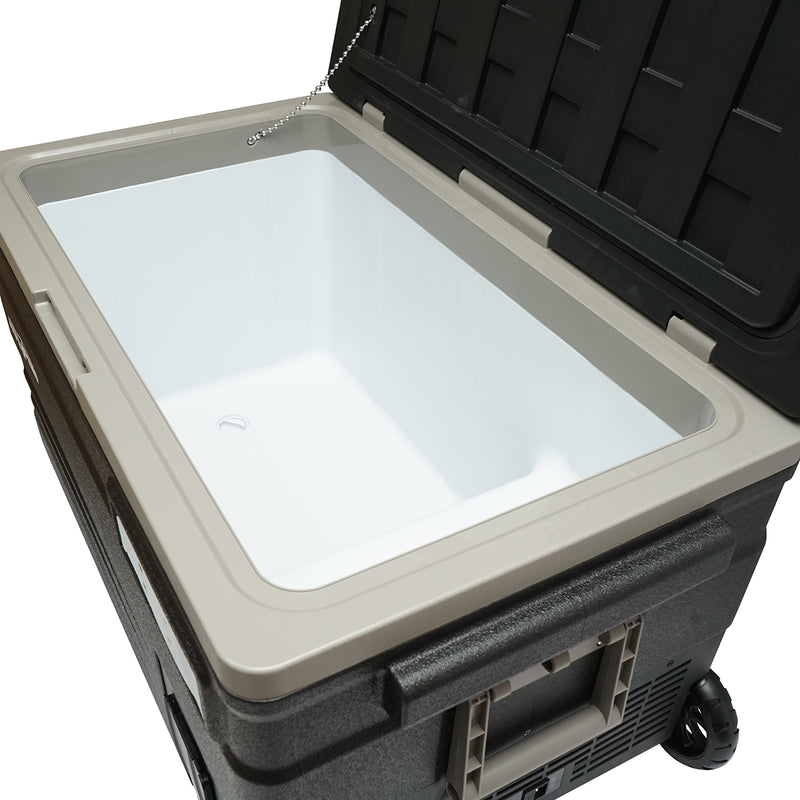 Frigorifero per auto con compressore 80W, capacità 74L, tensione di alimentazione 12-24-220V, schermo LCD, 831x465x458mm U75E AUTOSPEED