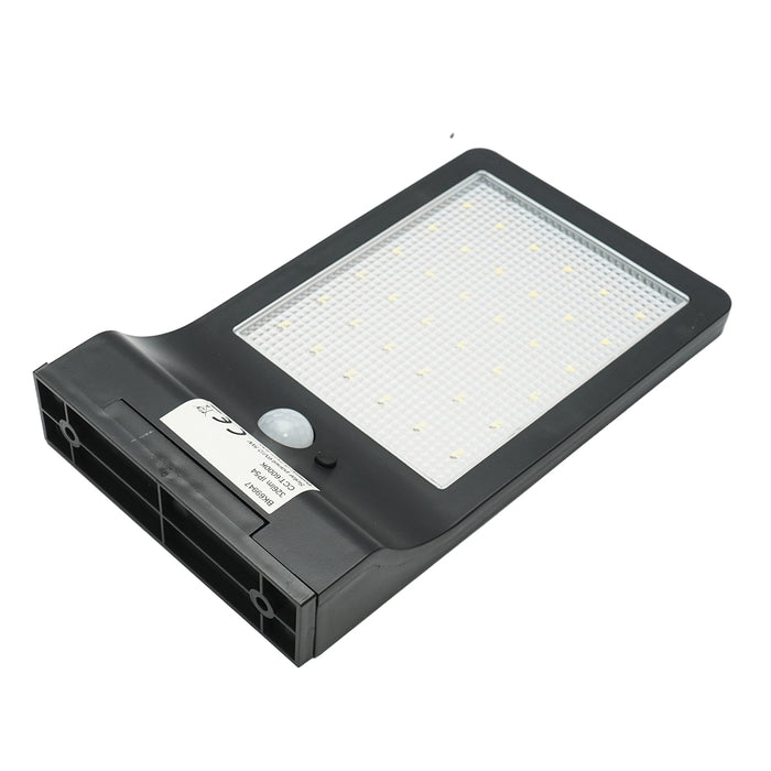 Lampada solare LED 326lm con pannello solare 2,5W/6V, batteria 3,7V/1,8 Ah e sensore crepuscolare IP54