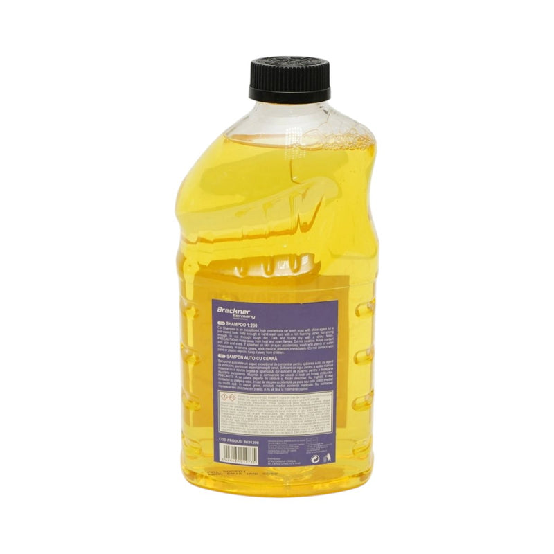 Shampoo concentrato per auto con cera (1:200), giallo, 1 l Breckner Germany